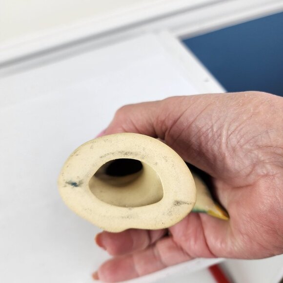 Bird on Branch Ceramic Figurine Vintage - Picture 6 of 7